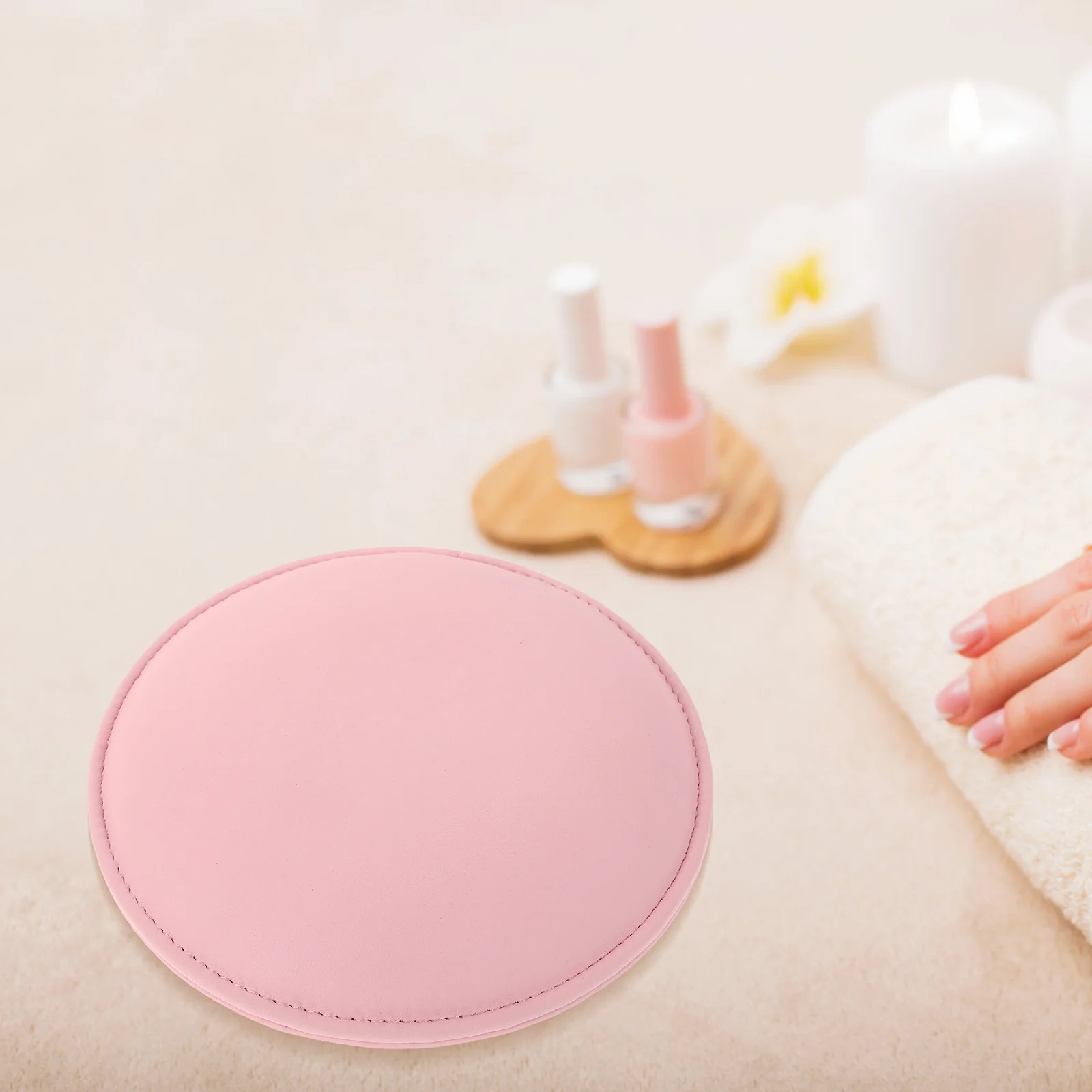 مسند الكوع الناعم للمكتب مانيكير مريح رغوة دعم الذراع وسادة غير قابلة للانزلاق قاعدة معدات صالون الأظافر مسند اليد للأظافر