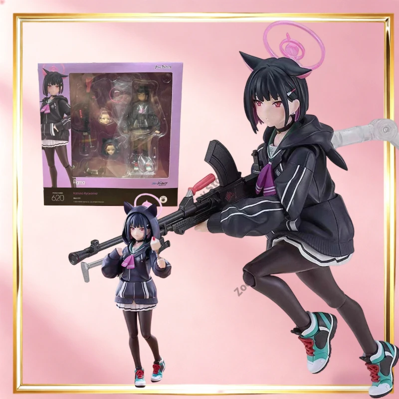 Figura de Acción GSC Max Factory Figma 620 Blue Archive Kyoyama Kazusa, 100% Auténtica, con Licencia Oficial, en Stock