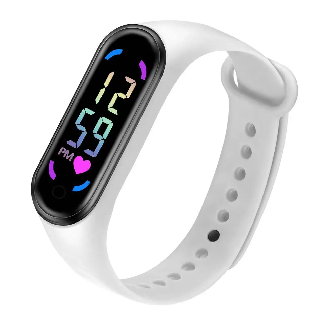 Esportes digitais relógio para meninos meninas led digital crianças relógios de silicone impermeável relógio de pulso unisex reloj nino