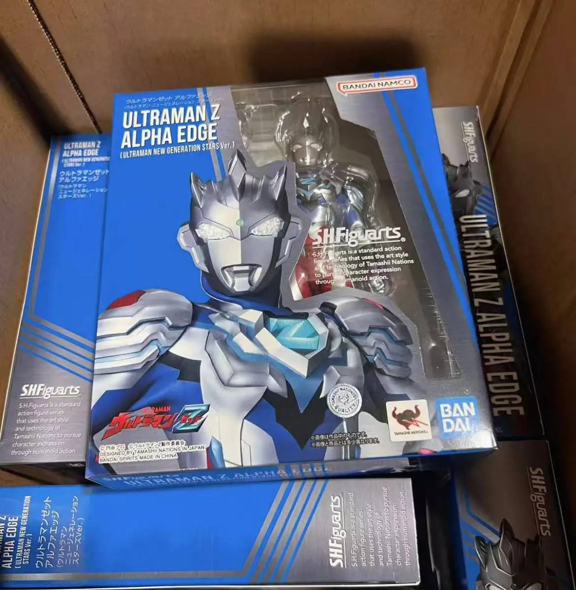 在庫あり バンダイ SHフィギュアーツ SHF ウルトラマンZ アルファエッジ 新世代スターズVer. アクションフィギュア アニメモデル おもちゃ コレクション ギフト