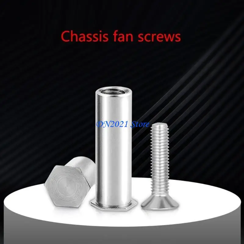 

F3KE Безопасные и стабильные винты для компьютерного вентилятора для винтов 25 мм для настольного компьютера