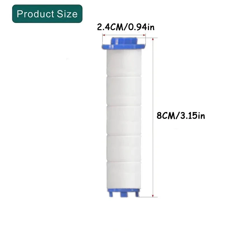 10Pcs Replacement Shower Filter for Held Showerhead - High Output Shower Water Filter to Remove Chlorine Fluoride and Hard Water image 4