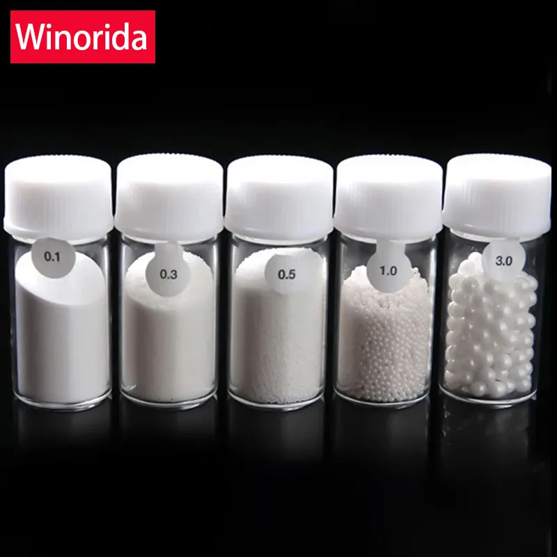 ZrO2 Ceramic Bearing Ball Diameter 1.588mm-15.875mm Zirconia Ball High-precision Wear-resistant Insulation Bead