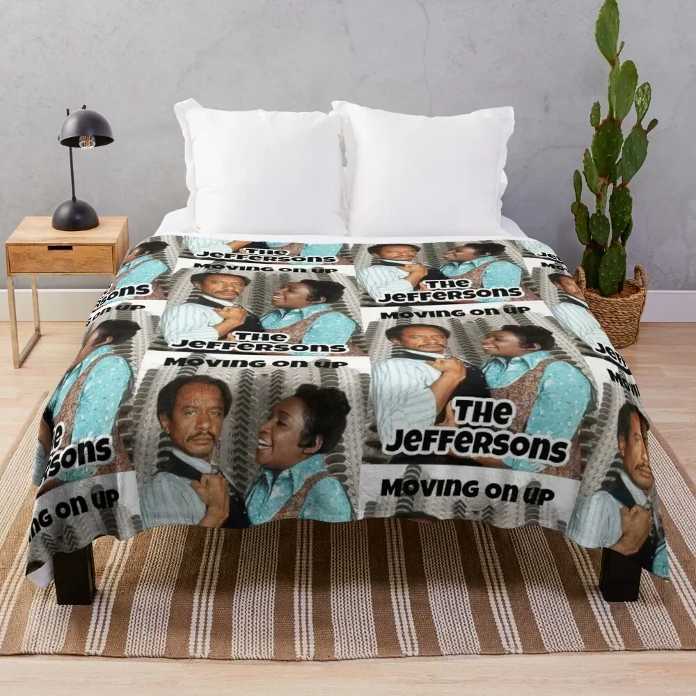 

The Jeffersons Television Show Throw Blanket Multi Use Warm Blanket for Living Room Bedroom