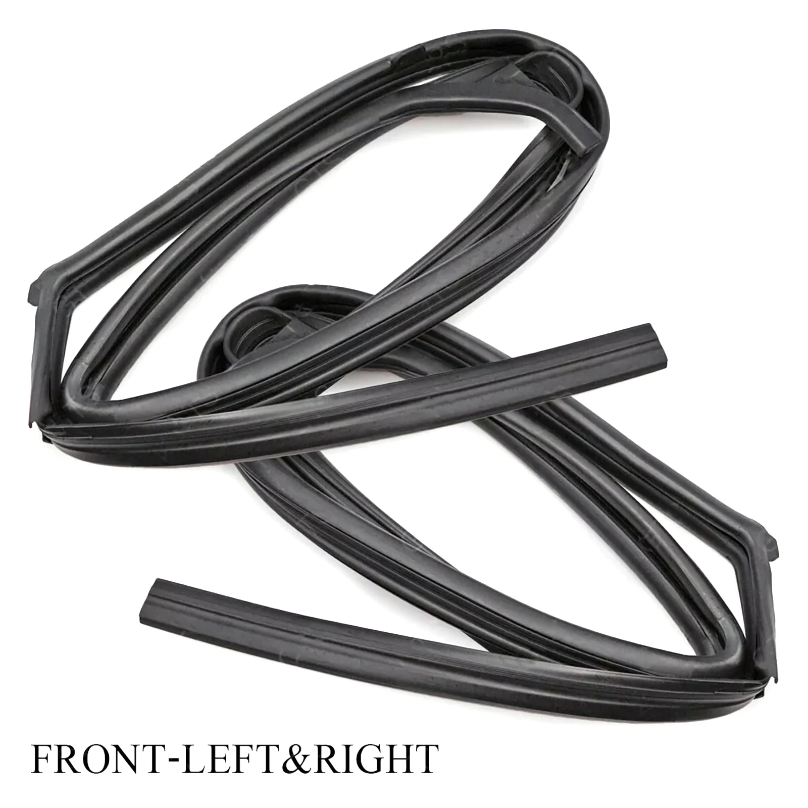 1Pc 80331-2S400 Car Front-Left Glass Run Door Channel Belt Run Rubber Seal Replace For Nissan Frontier 1998-2005 Car Accessories