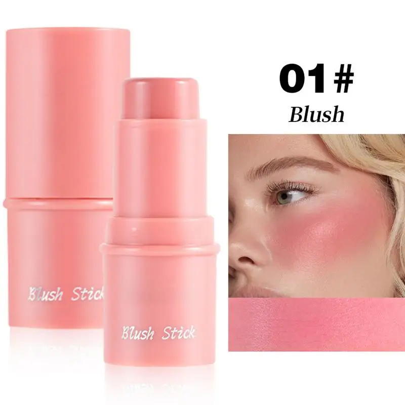 4pcs/set Contouring Bronzer Highlighters Stick Glitter Silky Nose Shadow Blusher Corrector Illuminator Blush Contour Stick