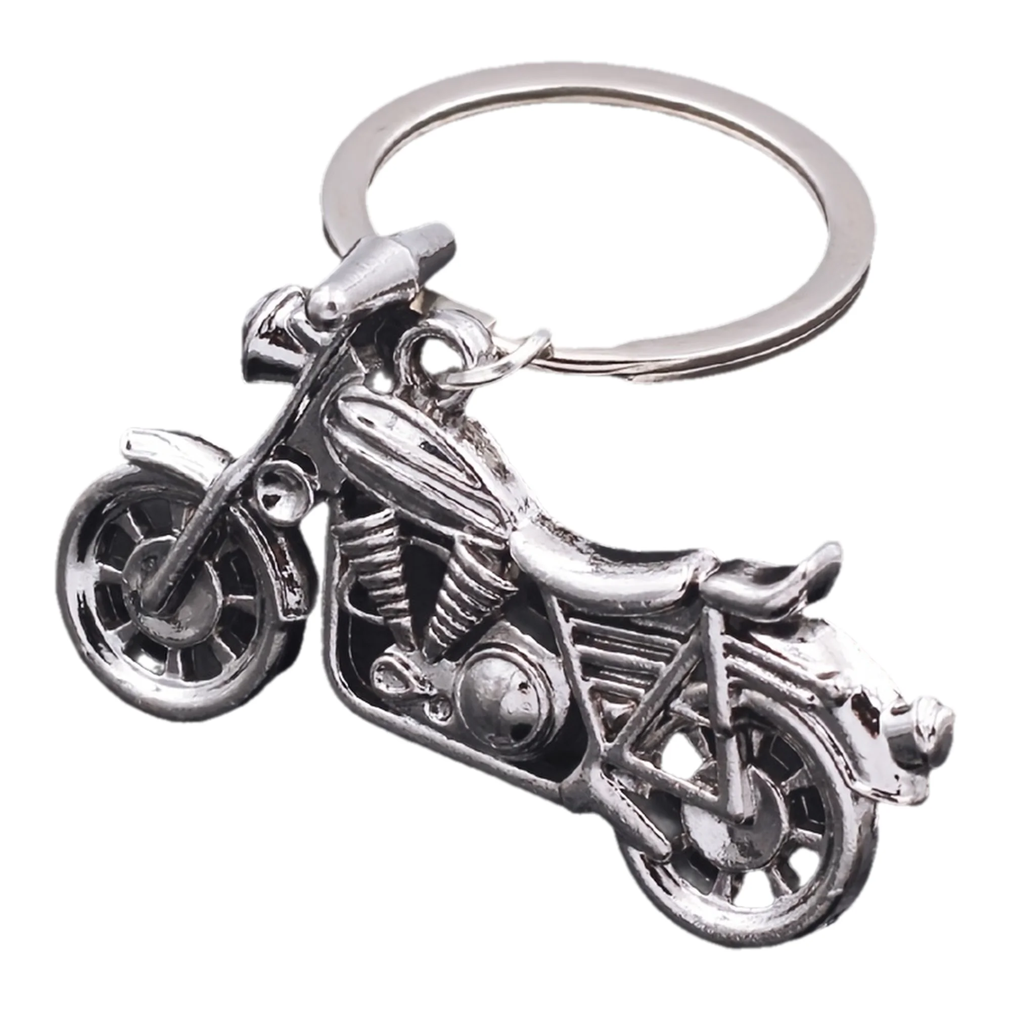 1pc Punk Zinc Alloy 3D Motorcycle Pendant Keyring Key Holder Purse Keychain, Car Keychain Accessories, Perfect Gift for Biker