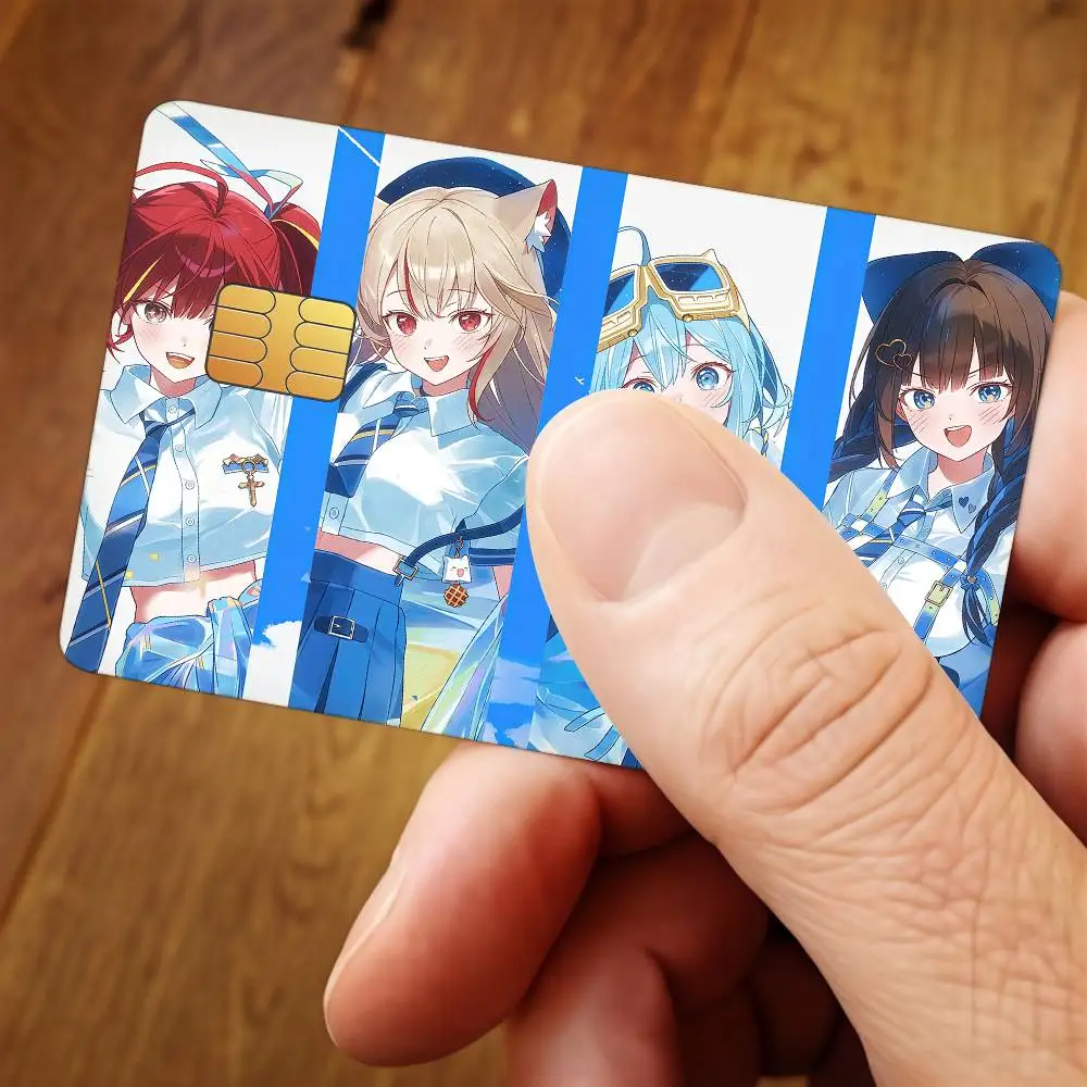 Band StelLive Credit Card Public Transportation Cards Sticker Waterproof Card Face Decoration 4PCS