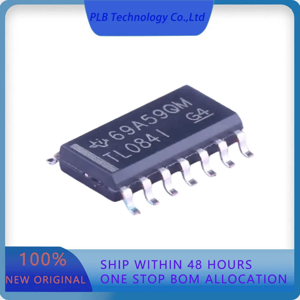 TL084IDR TL084  15mV 200pA 3MHz 13V/us 4 SOIC-14 FET Input Amplifiers Original Stock