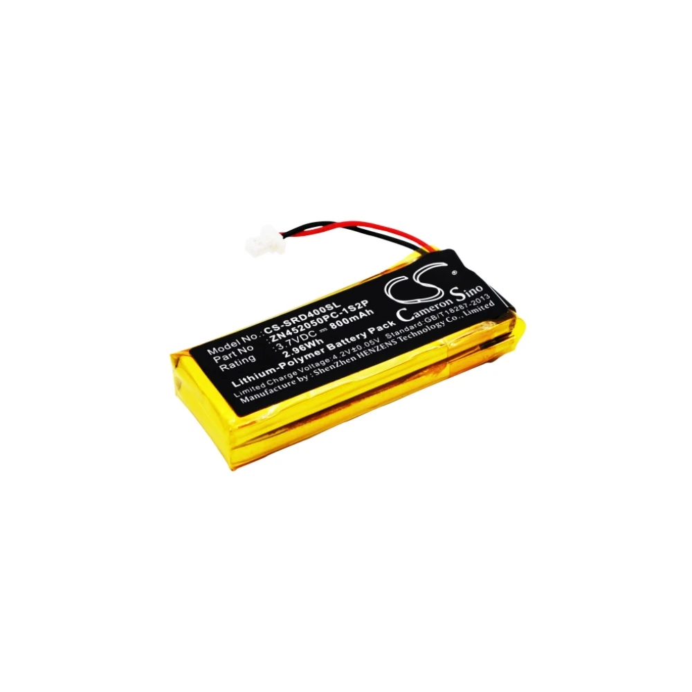 

Li-Polymer Wireless Headset Battery for Schuberth, 3.7V, 800mAh, Compatible Models: C3, C3 Pro