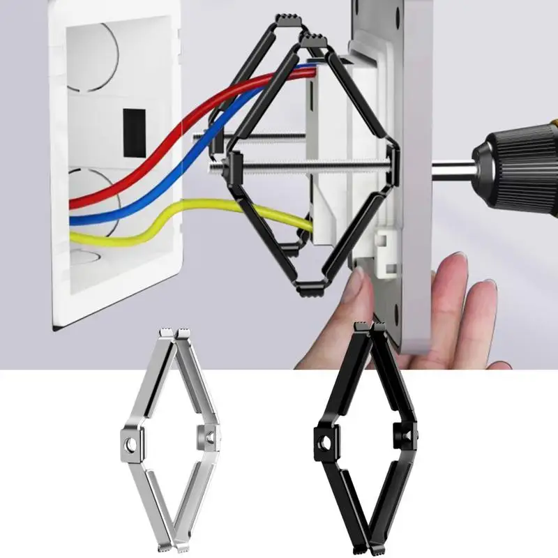 Electrical Box Repair Kit Electrical Light Socket Junction Repairer 10pcs Sturdy Bottom Cassette Wall Socket Insulation Repairer