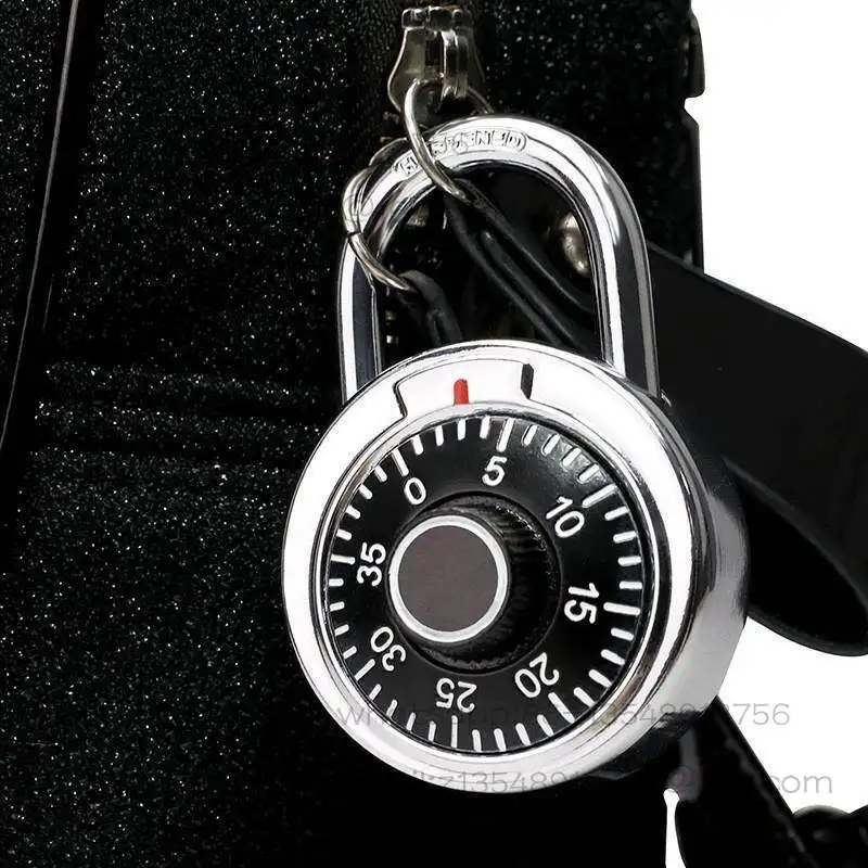 High security combination Turntable combination lock Gym turntable lock Door Safe lock Zipper Pad