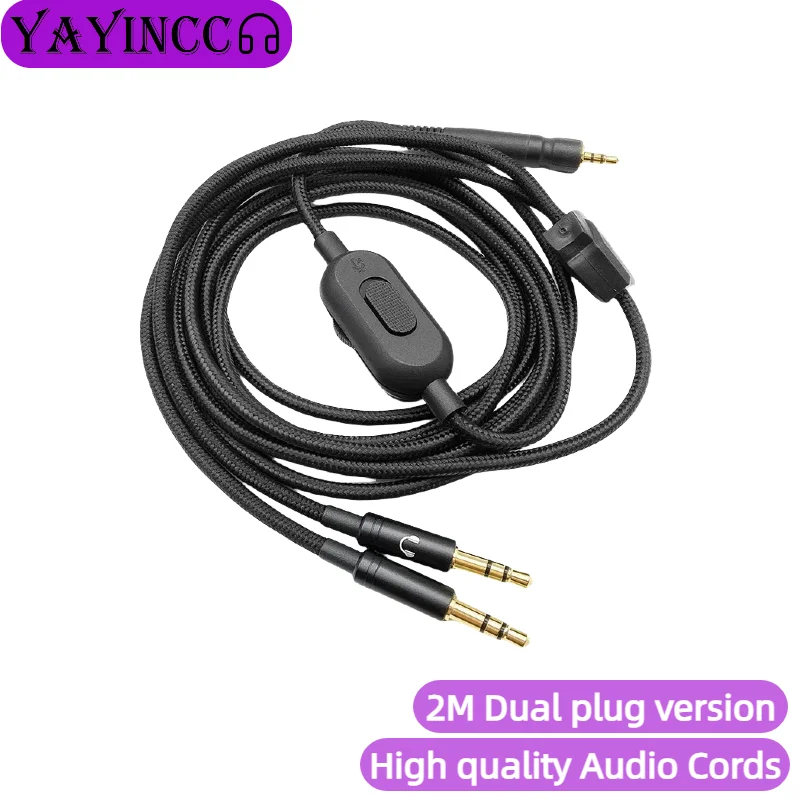 YAYINCC Replacement 3.5MM to 3.5MM Plug Cable for Sennheiser GAME ZERO PC 373D GSP350 500 600 Headphone Adapter - Image 6