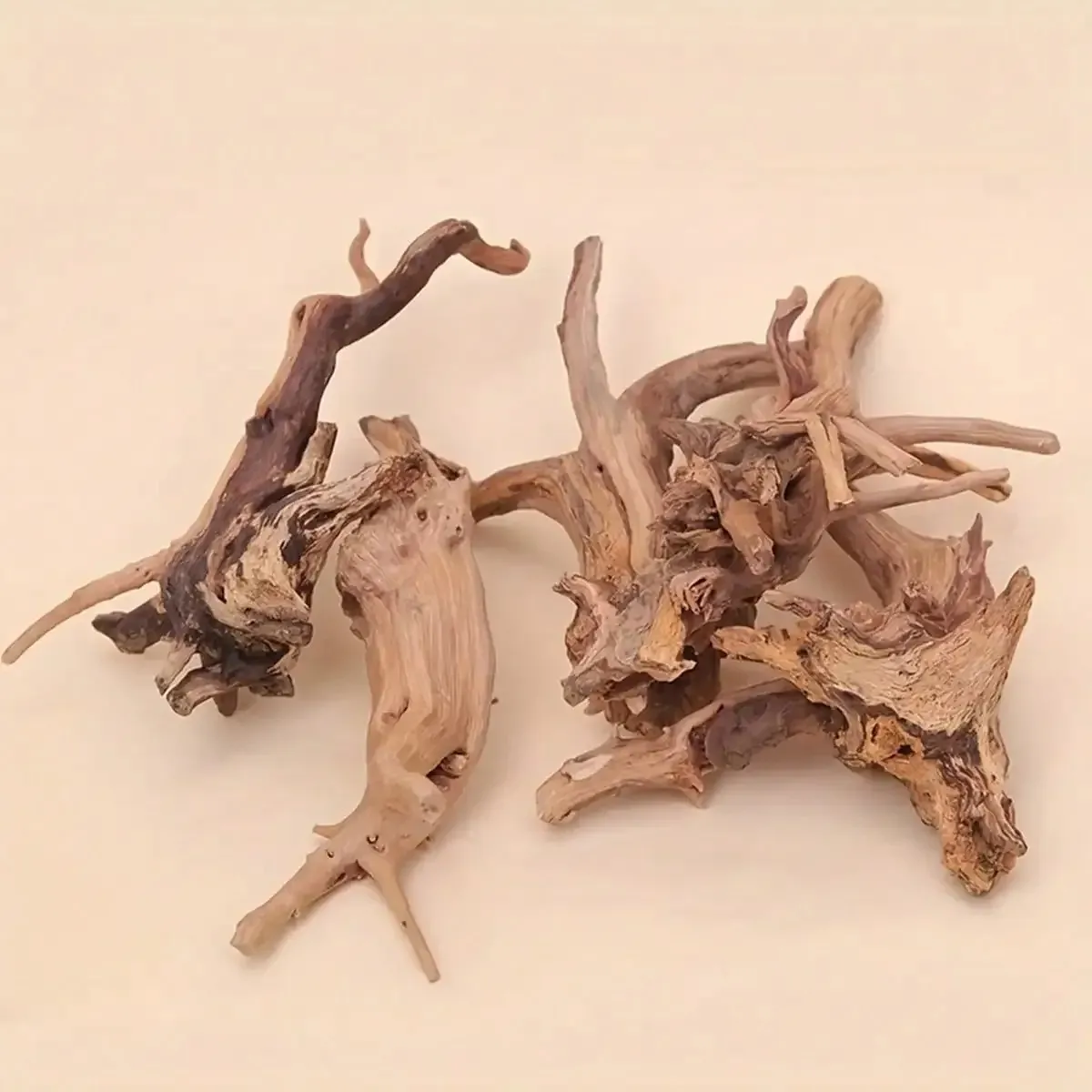 1 S+ 2 L Natural Driftwood Kit Aquarium and Terrarium Decoration Enhancing Reptile Climbing Experience and Fish Tank Landscape