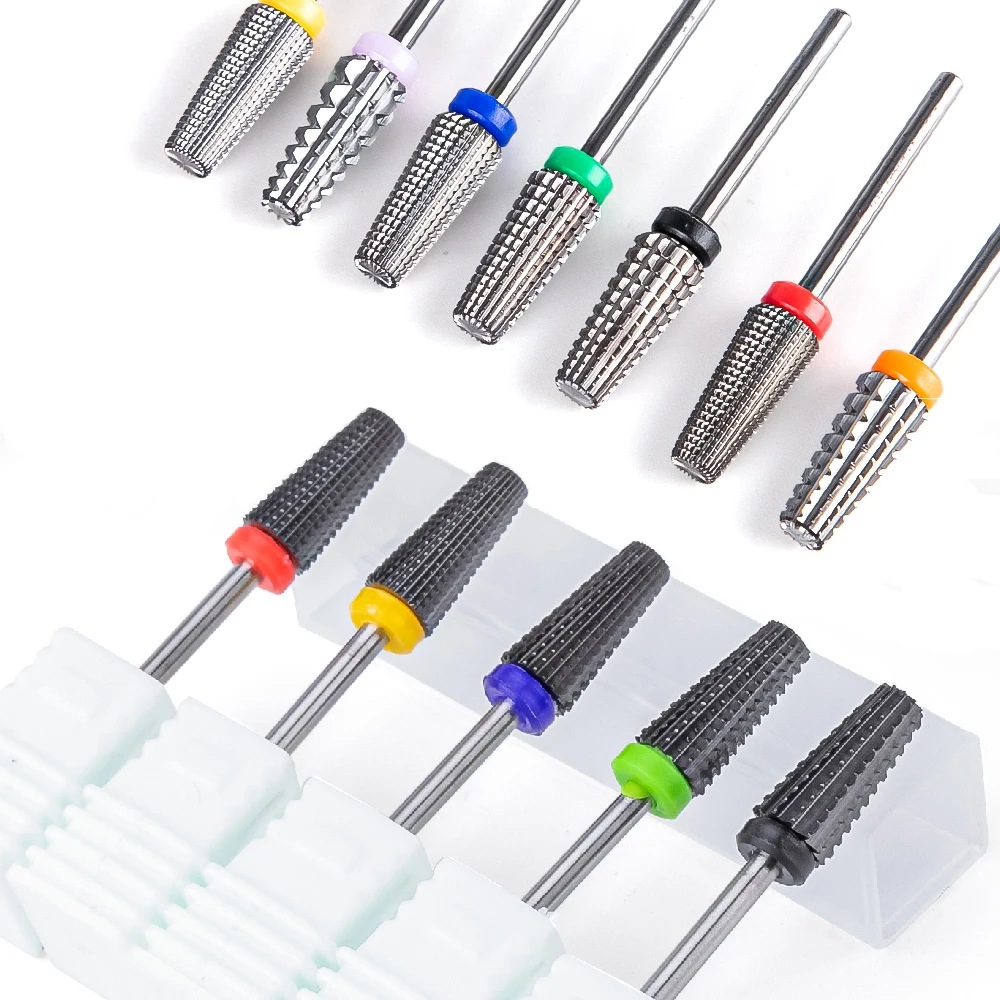 ネイルドリルバリビット セラミックミリングカッター マニキュアネイルドリルビット 電動ネイルミルカッター マニキュアマシン用