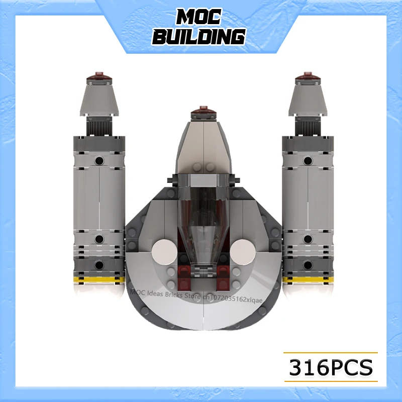 

Конструктор MOC: Модель имперского коридора из серии «Космические фильмы», сборная модель для самостоятельной сборки, коллекционные игрушки, креативные подарки