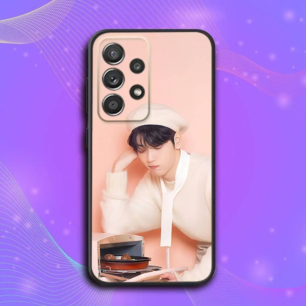 حافظة هاتف C-Choi Magic Soobin Singer لهاتف سامسونج S 25,24,23,22,30,21,10,9,Ultra,Plus,Lite,FE,4,5G حافظة سوداء ناعمة