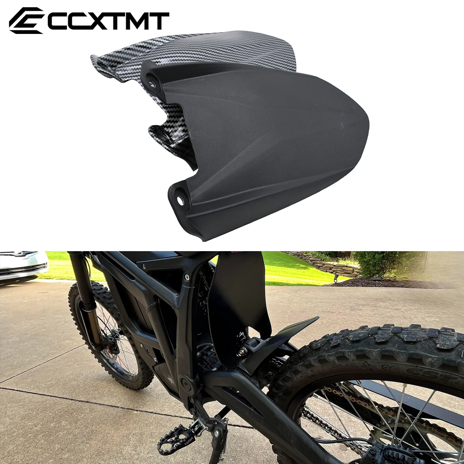 Motorcycle Rear Wheel Fender Fairing For Talaria Sting X3 MX3 MX4 MX5 5.0 6.0 8.0 Dirt Bike Supermoto Modified Protective Parts