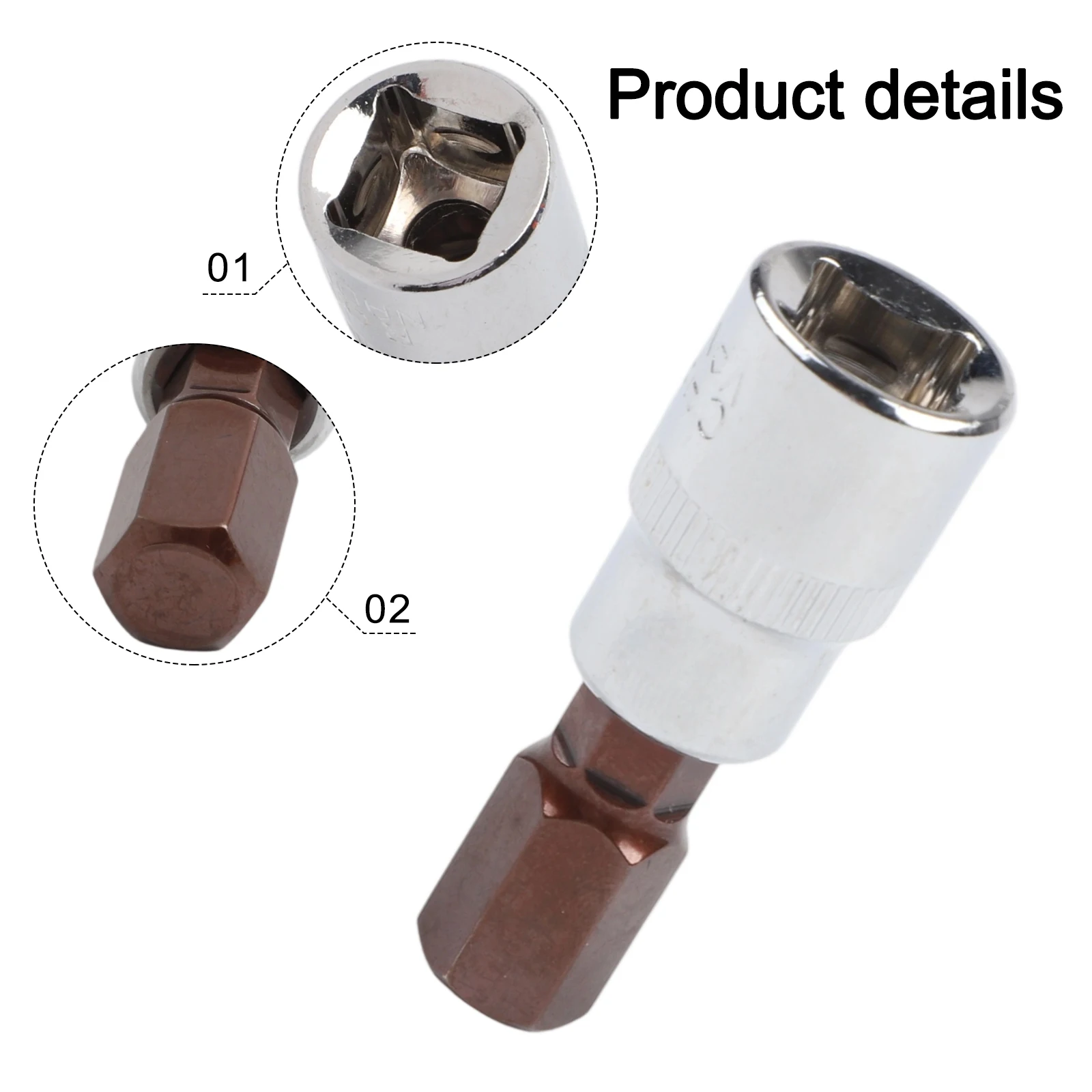 3/8 بوصة محرك عرافة المقبس بت مفك براغي نجمية بت H3 H4 H5 H6 H8 H10 وجع محول مأخذ التوصيل T30 T40 T50 T55