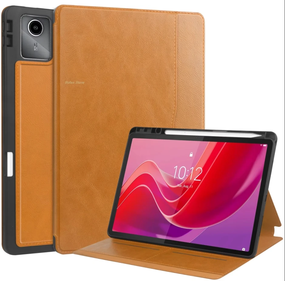 

Чехол для планшета Lenovo Tab P12 12,7 дюйма/Xiaoxin Pad Pro 12,7 дюйма TB-370FU TB-371FC с гнездом для ручки, предпочтительный офис для бизнеса