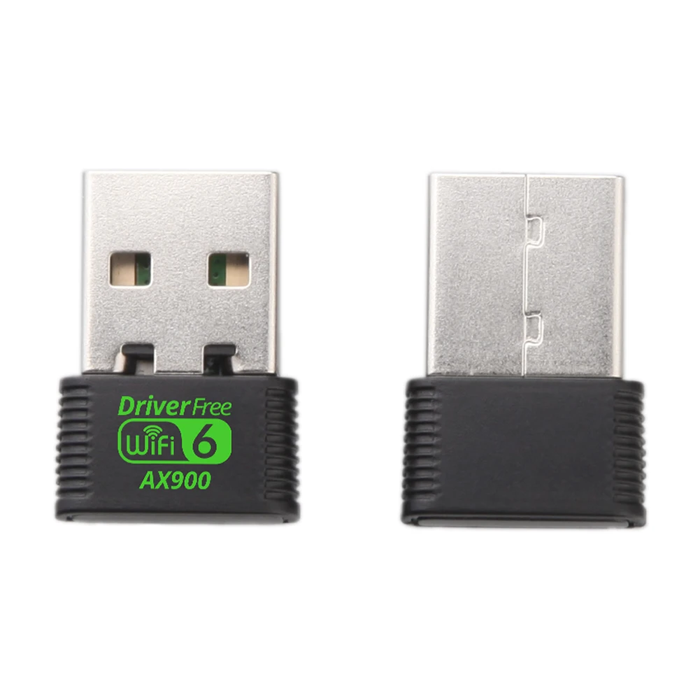 USB WiFi 6 Adapter 900Mbps Mini USB WiFi Dongle Driver Free Wireless Network Adapter Portable USB Wireless Adapter for PC Laptop