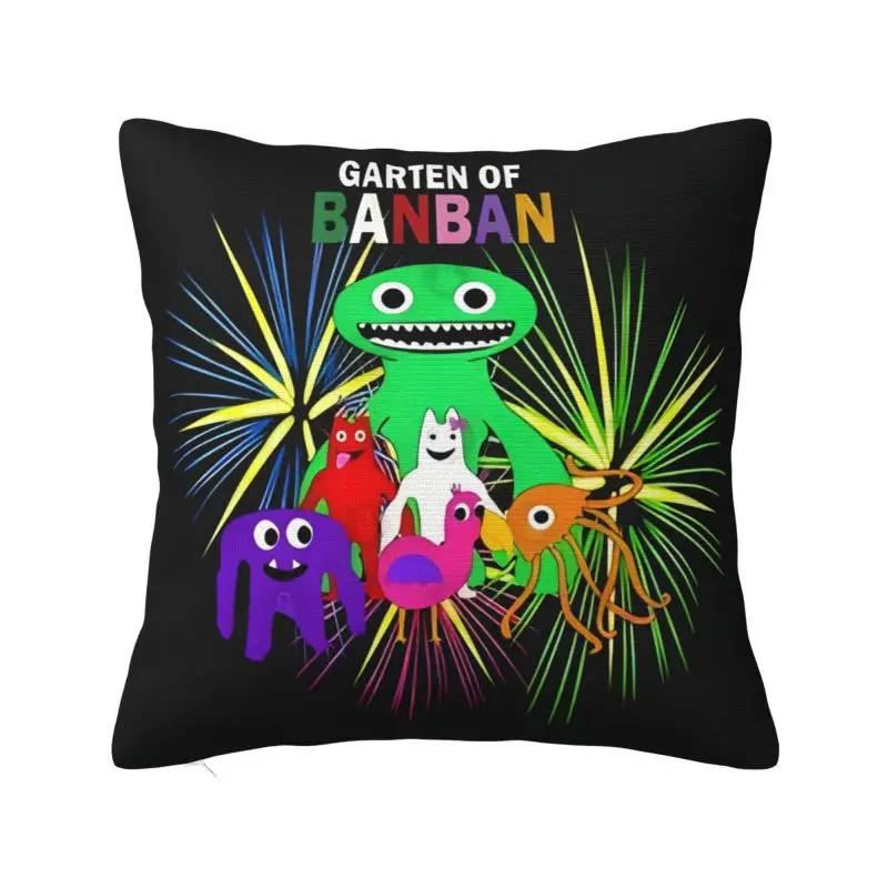 

Чехлы на подушки с героями мультфильмов Garten Of BanBan на заказ, мягкие роскошные подушки, украшение для салона