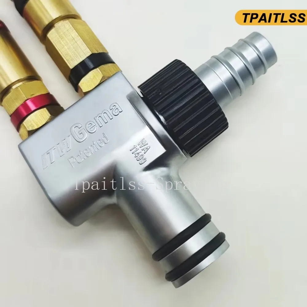 Imagem -02 - Optiflow Powder Transfer Injector com Air Check Valve Unit Quick Release Coupling Novo Ig02 391530