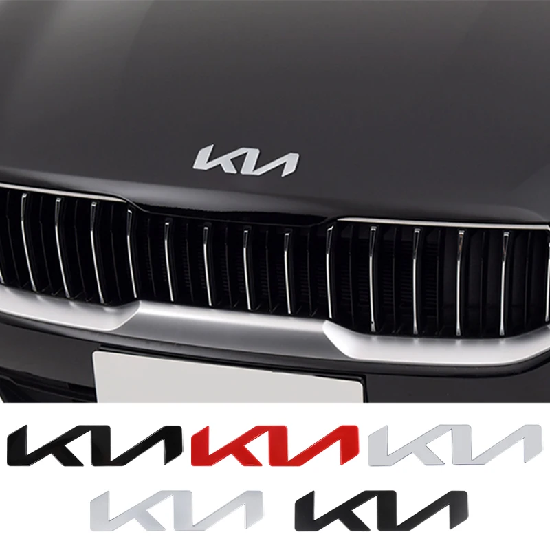 13cm 15cm 17,1cm 21,1cm Auto-Emblem für Motorhaube und Heckklappe, Aufkleber-Abzeichen für KIA KN K5 K6 – Detail 1