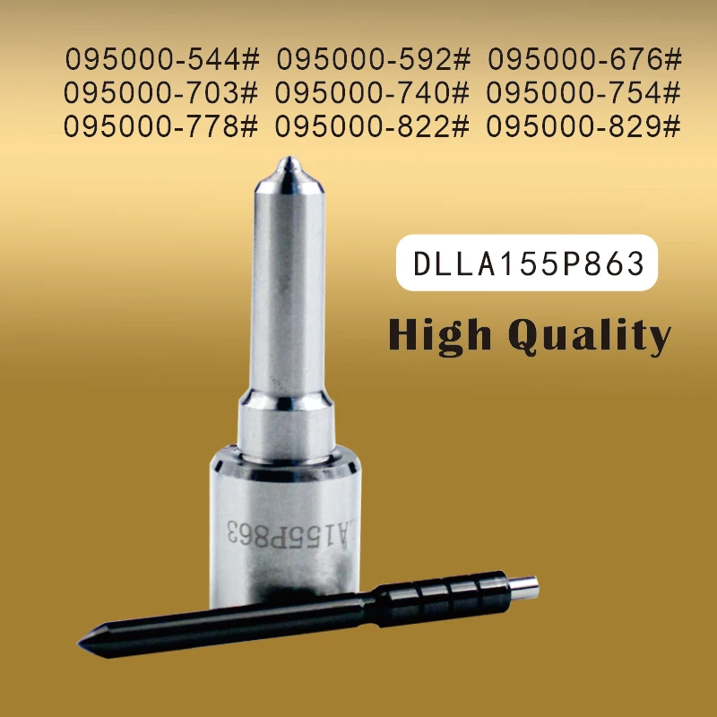 DLLA155P863 Diesel Fuel Nozzle DLLA152P989 DLLA155P1030 Common Rail # Suitable For HYUNDAI MITSUBISHI Automotive Parts %XG0724