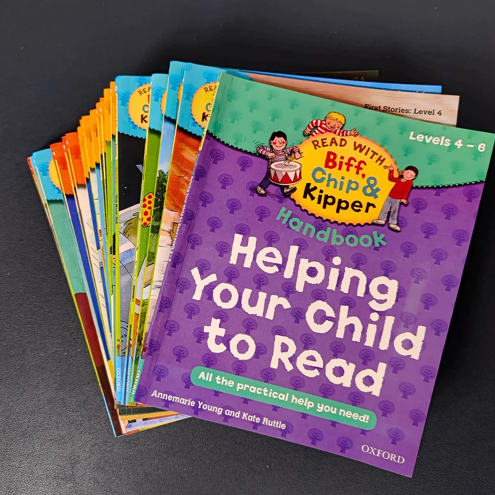 Random 10 books Oxford Tree Reading 4-6 Stage Home Edition English Graded Picture handbook Help your Child to Read