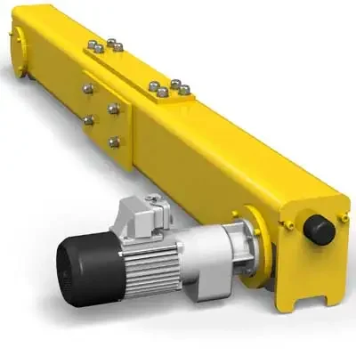 Workshop Electric Motor Drive Single or Double Girder Bridge Crane  Electric Mobile Overhead Crane Trolley End Beam Carriage