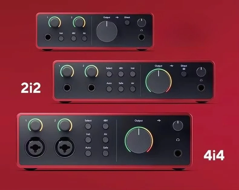 Звуковая карта Forster Scarlet для 2i2 Quad Generation для производства аудиокниг и записи, аксессуар для музыкальных инструментов