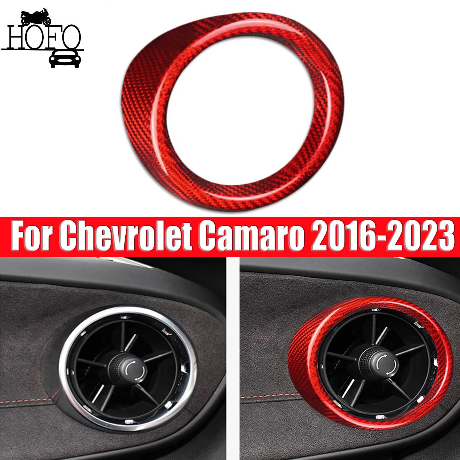 

For Chevrolet Camaro 2016-2023 Car Air Vent Outlet Cover Trim