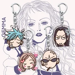 NANA Anime Keychain Women Oosaki Nana HACHI Acrylic Key Chain Man Okazaki Shinichi Key Ring Ita Bag Pendant Ornament Accessories