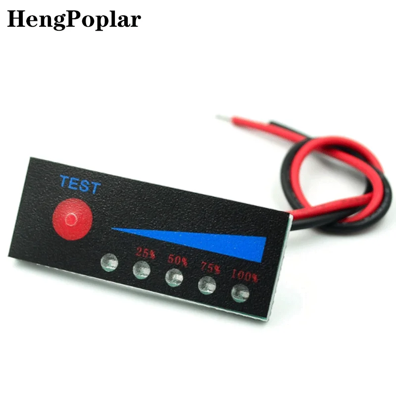 3.7V 2S 3S 4S 18650 Li-ion Lipo Lithium 12V Lead Acid Battery Level Indicator Tester LCD Display Meter Module Capacity Voltage