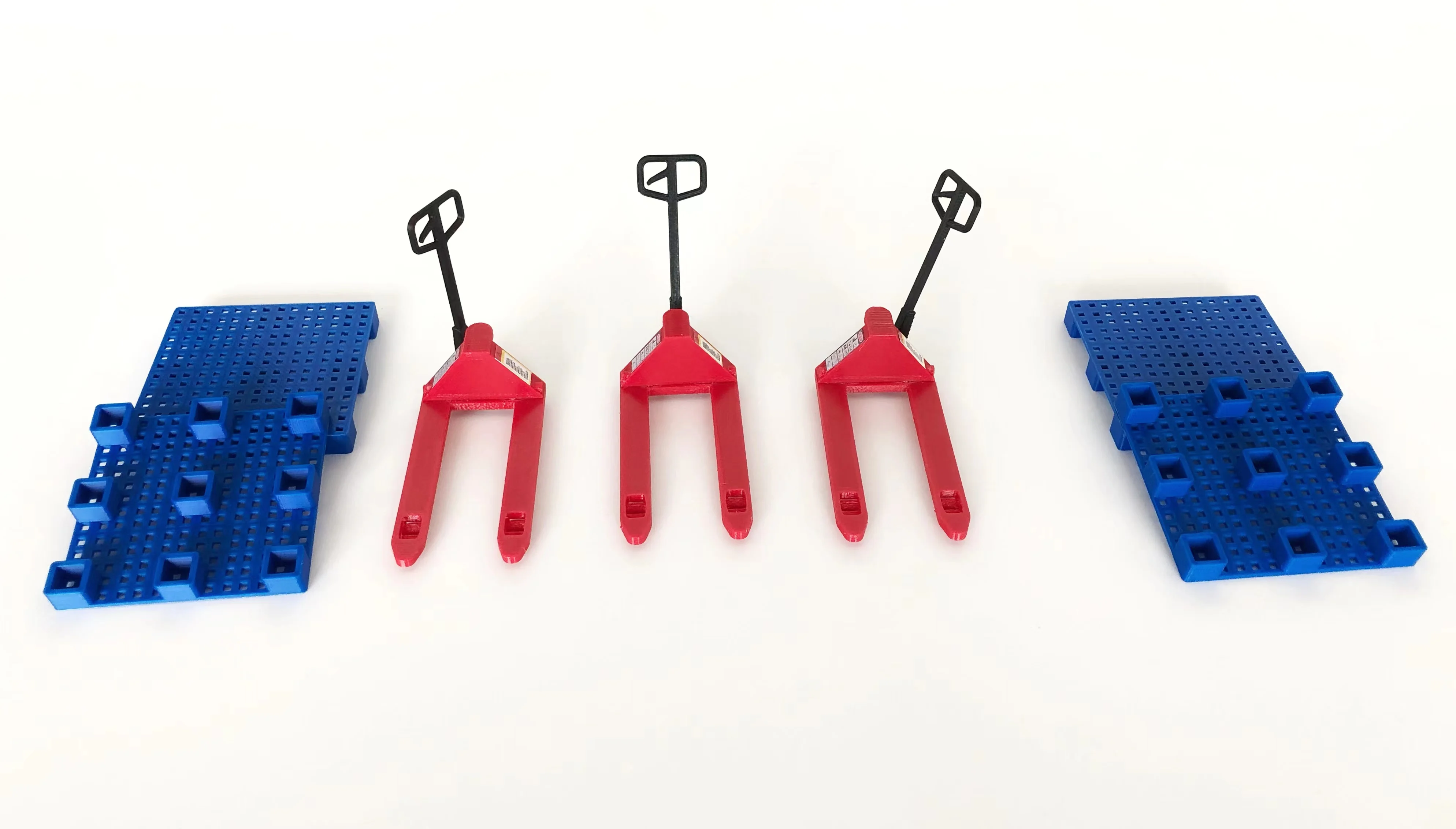 1/18 محاكاة مصغرة رافعة شوكية البليت شاحنة نموذج اللوجستية اكسبرس إصلاح المشهد أداة اكسسوارات 1:18 سبيكة نموذج سيارة #4