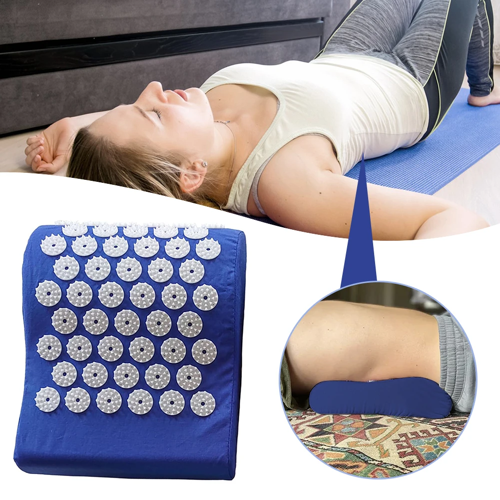 Acupressure Pillow For Neck Acupressure Pillow With Massage Points Neck Pain Relief Deep Relaxation For Adult Student