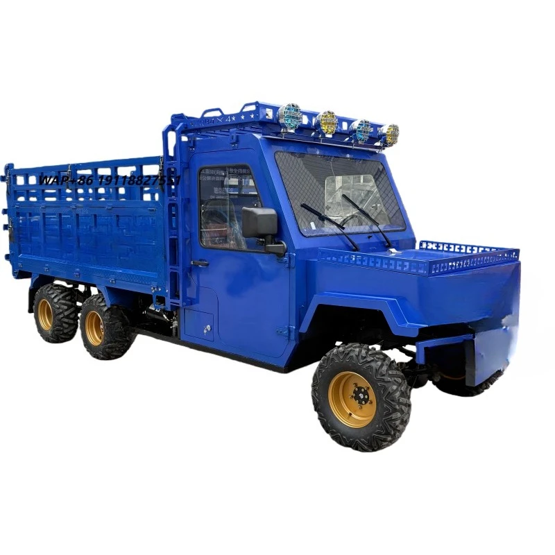 Chongqing Cheetah Power ATV - 2026 6 Wheel  400CC Adult Off Road Farming Vehicle Two Door Cargo Sport Car UTV