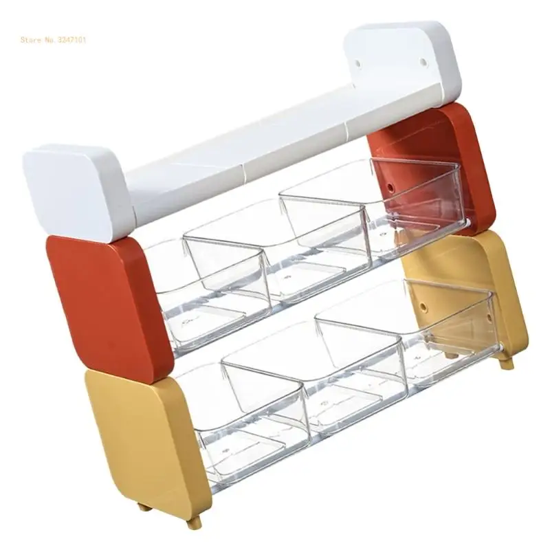 Teas Bag Storage Rack With Multilayer Designs Practical Teas Bag Sorting Unit Unique Organizers For Home Kitchens Dropship