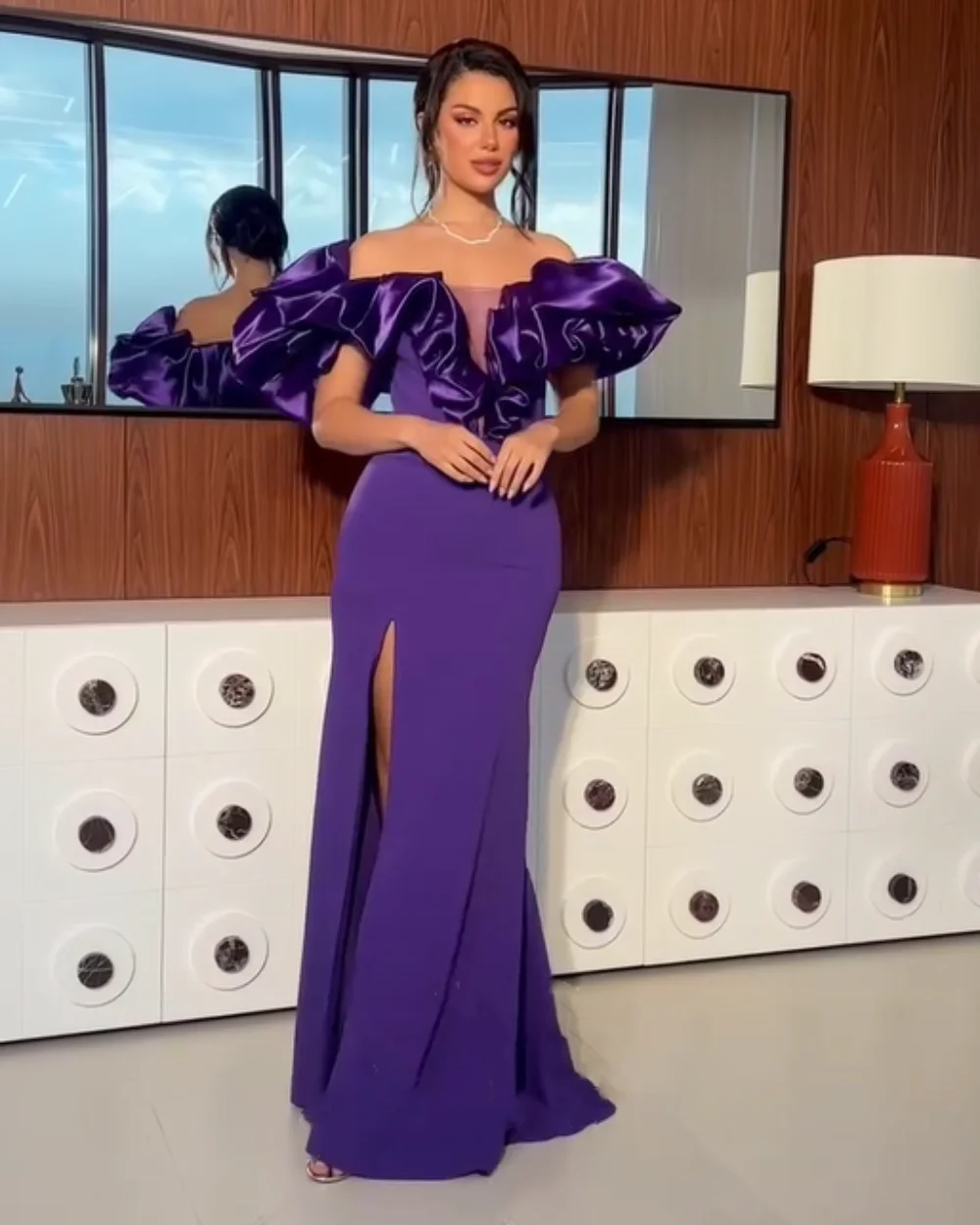 

Длинные вечерние платья из простого джерси со складками и открытыми плечами по индивидуальному заказу, роскошные модные платья в китайском стиле 2025 года