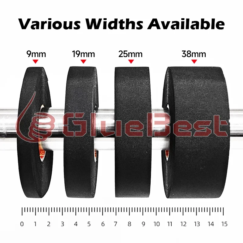 TESA 51608 Automotive Fleece Wire Harness Tape for Noise Reduction Abrasion Resistance and High-Temperature Applications