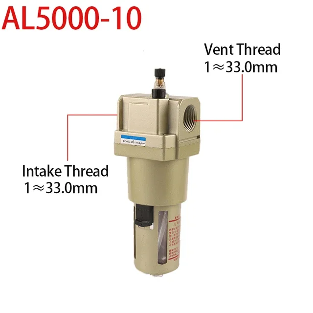 AL2000-02 Bron Behandelingseenheid Pneumatische Smeerolie Mistlucht Olieboiler Pneumatische Filter G1/4 "Poort Pneumatische Compressor