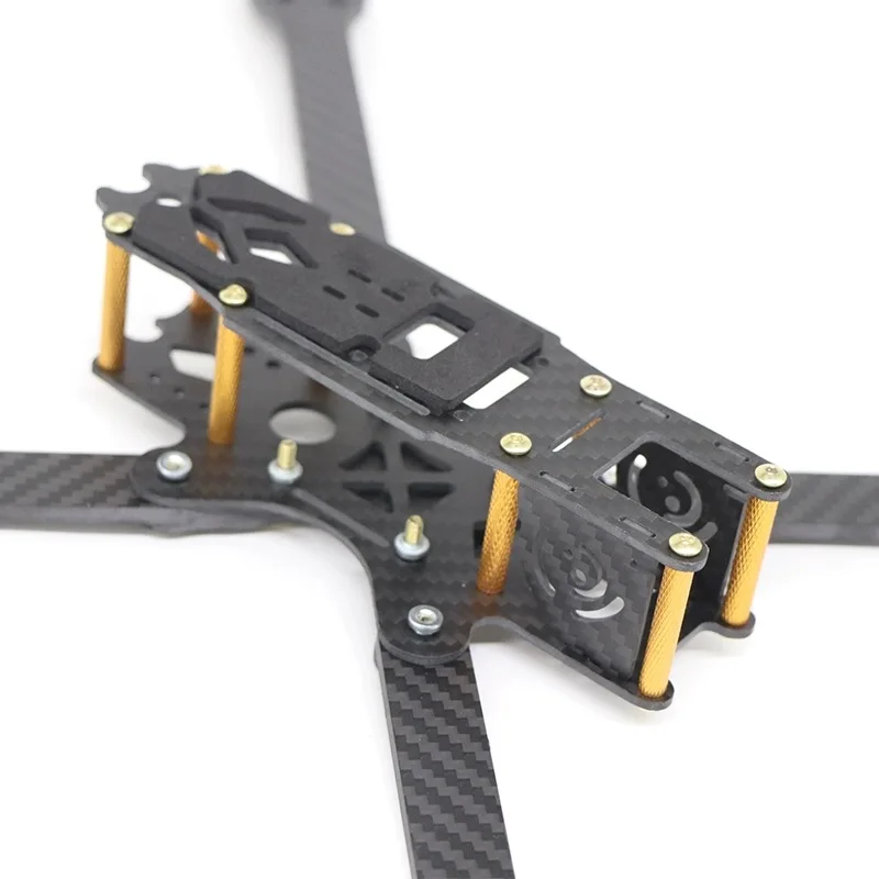 HSKRC Drone Quadcopter Frame XL5 XL6 XL7 XL8 XL9 3K Carbon Fiber FPV Frame KIT TrueX 5/6/7/8/9 Inch With TPU KITS For FPV Racing