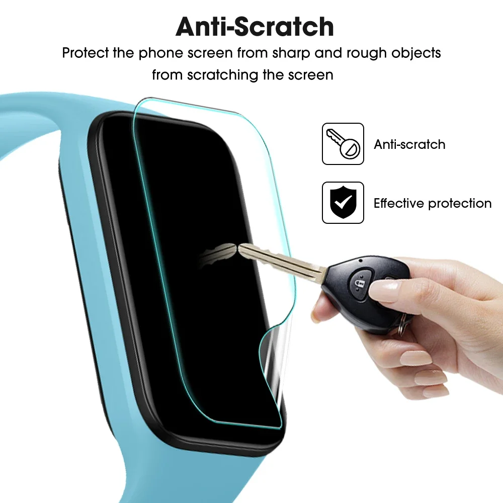HD Protection Hydrogel Films For Xiaomi Band 9 Active Wristband Soft Anti-Scratch Screen Protector For Miband Mi Band9 Active