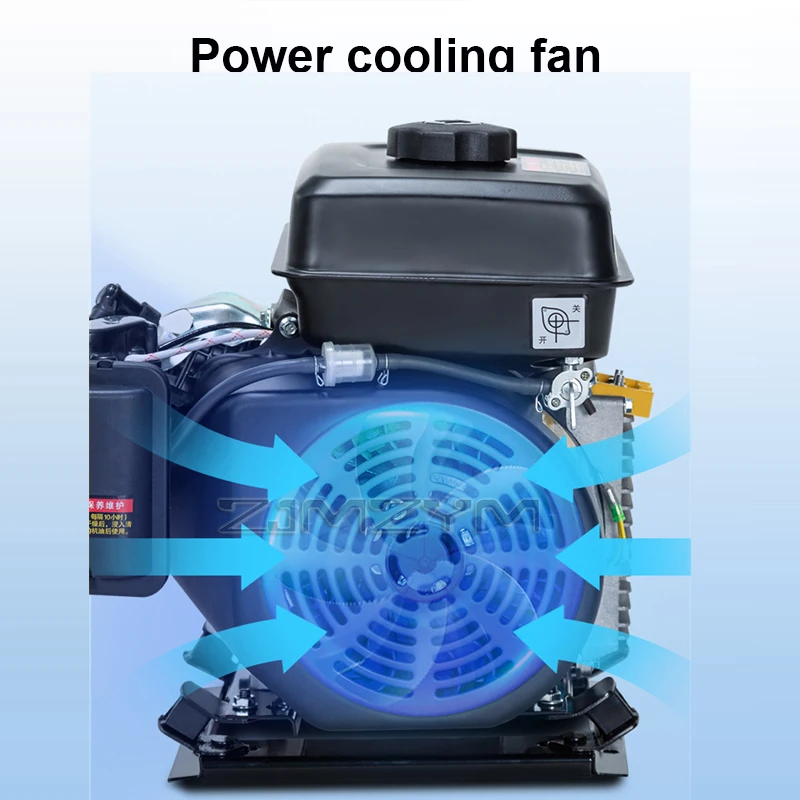 Imagem -04 - Gerador Elétrico Variável Inteligente 48v60v72v do Extensor da Escala do Carro de Quatro Rodas do Triciclo do Aumento da Escala do Veículo 7kw Elétrico