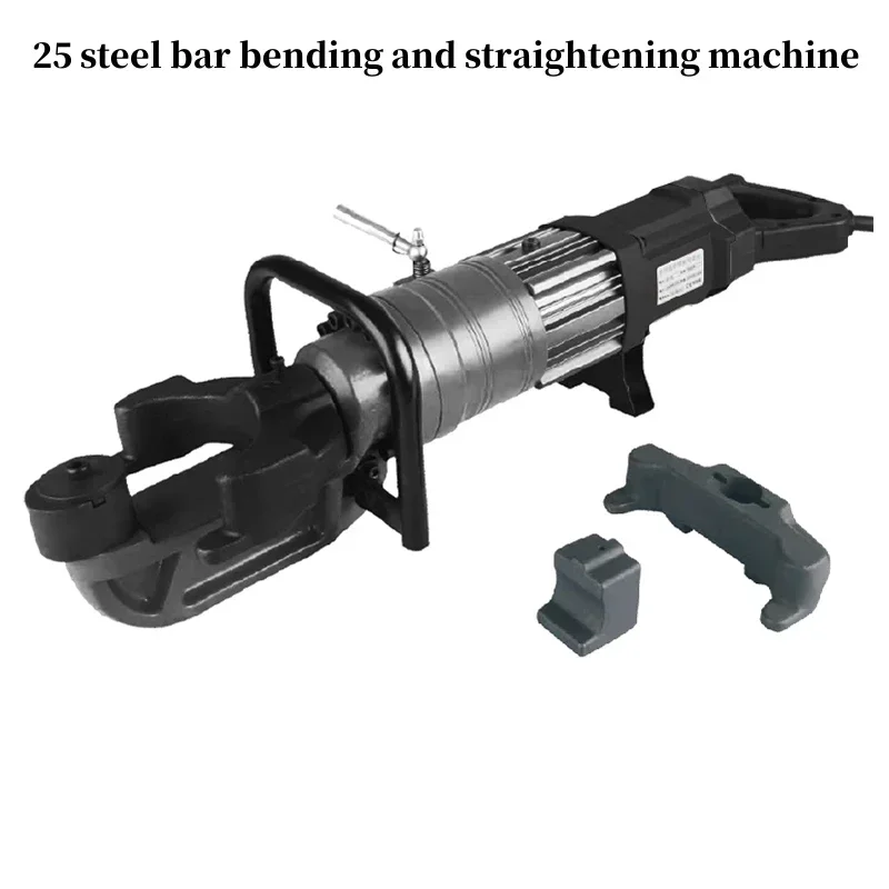 25 portable steel bar bending and straightening all-in-one electro-hydraulic steel bar bending machine 110/220V Hot sales