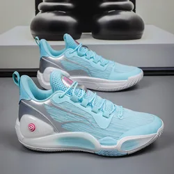 Mens Basketball Shoes Mesh Breathable Field Training Sneakers 2024 New Luxury Design Sports Basketball Boots for Men