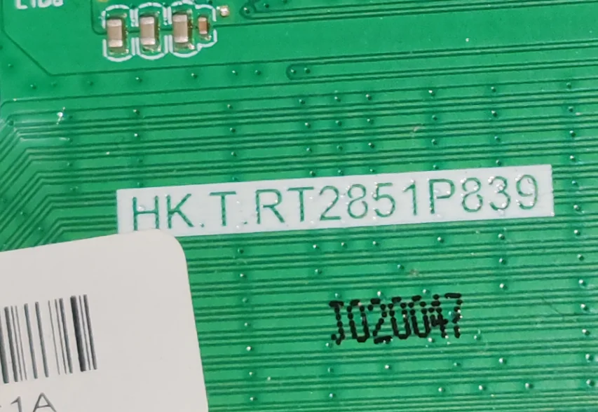 HK.T.RT2851P839 Scheda madre TV di rete WiFi tre in uno 4K, testata bene, foto fisica 3 specifiche