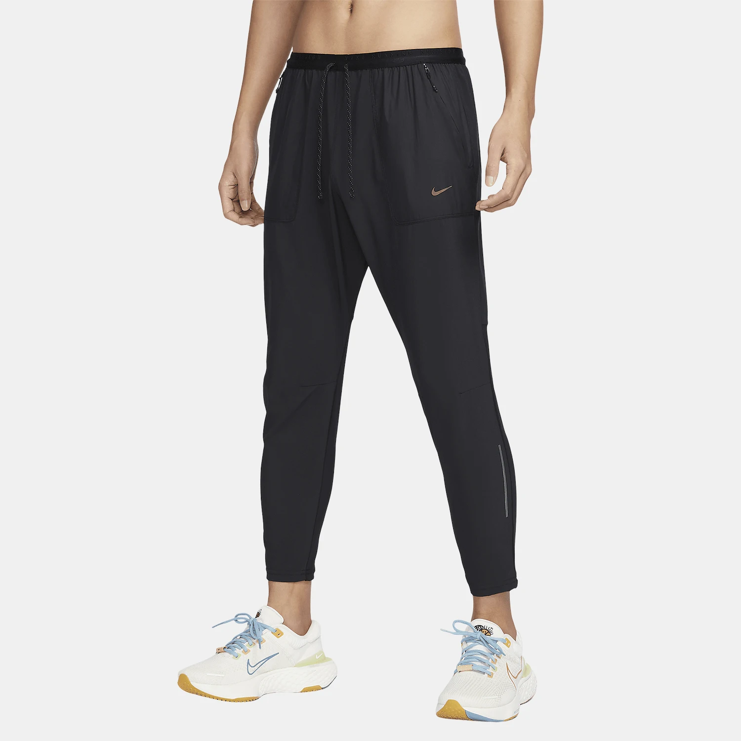 Nike Official 2024 Summer New Men's Sun Protection Running Drawstring Pants FN3975-010