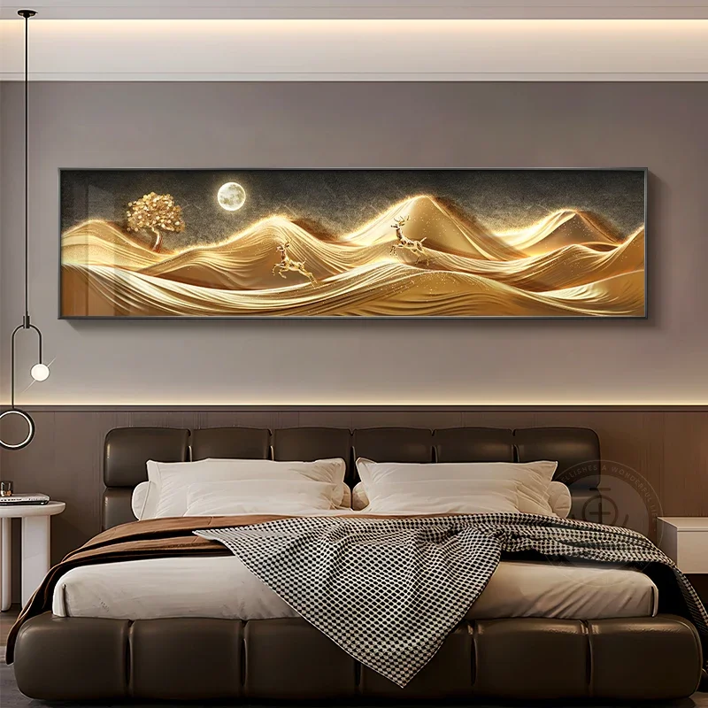 /Long Art Mural Draw Living Room Luxury Big Size Cute Interior Aesthetic Fashion Creative Portrait Design Repisa Home Decor